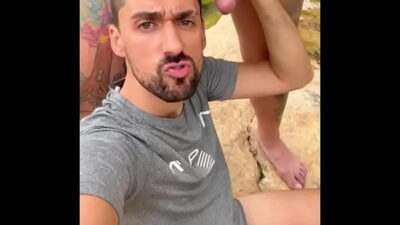 Hot daddies sucking each other big cock outdoors all gay porn video