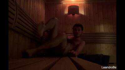 Public sauna caught jerking and cumming – gay exhib all gay porn video