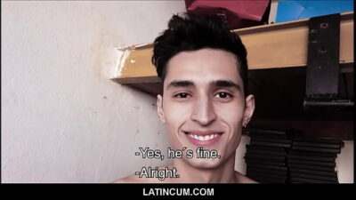 Amateur Straight Latino Twink Painter Gay Sex With Straight Macho Guy Sonny For Money POV all gay porn video