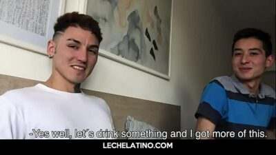 Hunky Latin males bareback reality gay sex for cash all gay porn video