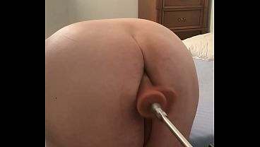 Ass Machine Tease: 10.5” Dildo Slams My Trained Hole all gay porn video