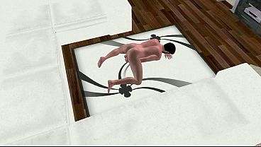 3D Gay Porn: Solo Hunk Shakes Massive Cock in Hypnotic Dong Swing Jerk-Off all gay porn video