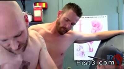 Gay fisting toy First Time Saline Injection for Caleb all gay porn video