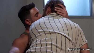 Muscle gays anal fuck at airport in a secluded place all gay porn video