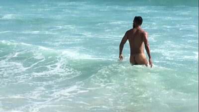 Naked On The Beach at Rio de Janeiro all gay porn video