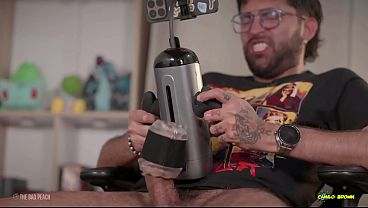 Sex Toy Review Handy Stroker By The Bad Peach all gay porn video