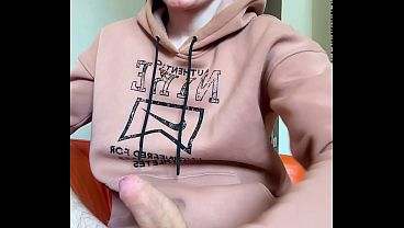 Stroking My Big Cock As Quietly As Possible While Parents Are Home all gay porn video