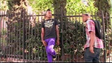 Black thugs love having gay sex together all gay porn video