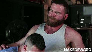 Beefy Bear Dominates And Hammers Derek Kages Gay Ass Raw all gay porn video